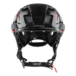 Kask rowerowy Casco MTBE2 Black/Red - 2024