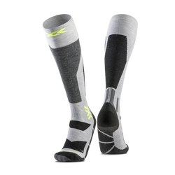SKI SOCKS X-SOCKS SNOWBOARD DISCOVER OTC RHINO GREY/CANARY - 2025/26