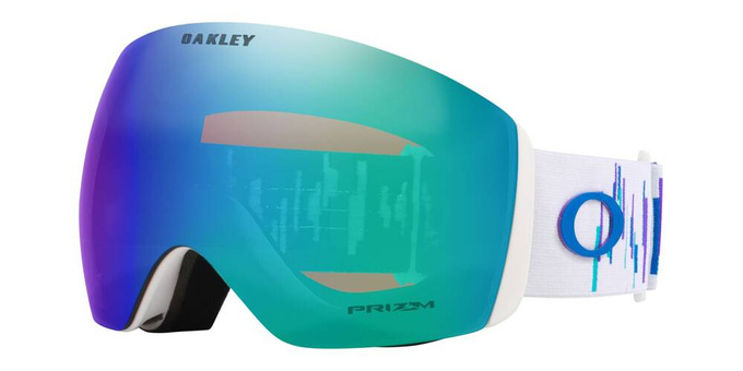 Brille Oakley Flight Deck L Mikaela Shiffrin Signature Prizm Argon Iridium - 2023/24