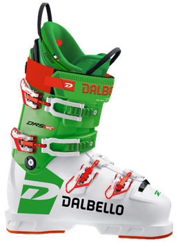 Buty narciarskie Dalbello DRS WC XS White/Green Race - 2024/25
