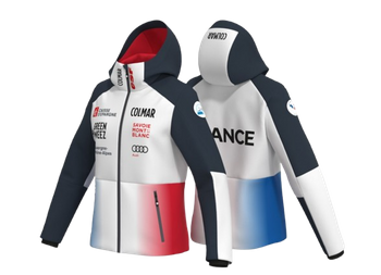 Damska Kurtka Narciarska Colmar Replica Ski Jacket White/Black/Blue/Red - 2024/25