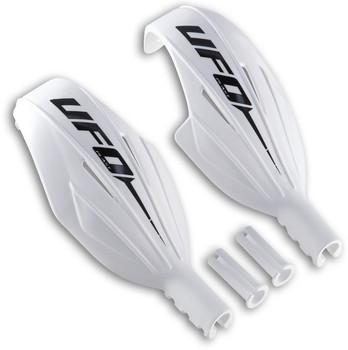 Gardy na kije UFO PLAST Slalom Handguards White - 2024/25