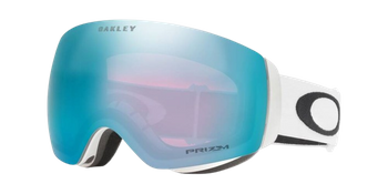 Gogle Oakley Flight Deck M Matte White Prizm Snow Sapphire Irid - 2024/25