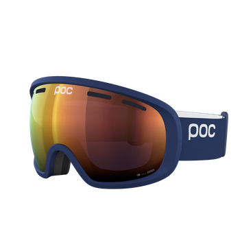 Gogle narciarskie POC Fovea Lead Blue/Partly Sunny Orange - 2023/24