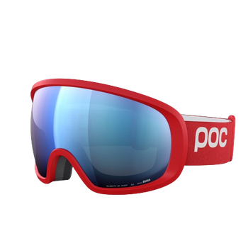 Gogle narciarskie POC Fovea Prismane Red/Partly Sunny Blue - 2024/25