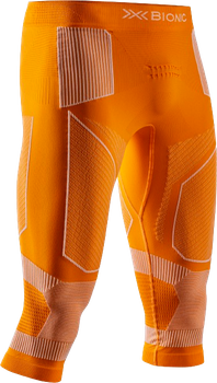 Kalesony X-Bionic Energy Accumulator Light Pants 3/4 Men Blazing Orange/Arctic White - 2024/25