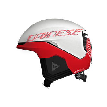 Kask DAINESE Nucleo Mips Lily White/Racing Red - 2024/25