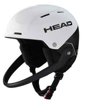 Kask HEAD Team SL White/Black + Garda slalomowa - 2024/25