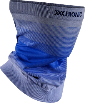 Komin X-bionic Invent FX Neckwarmer Blossom Blue/Light Grey/White - 2024/25