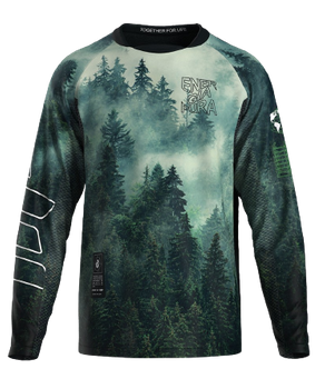 Koszulka rowerowa Energiapura Argo Long Sleeve T-shirt Life Forest - 2023