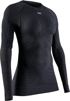 Koszulka termoaktywna X-bionic Energy Accumulator 4.0 Shirt LG SL Wmn Opal Black/Arctic White - 2024/25