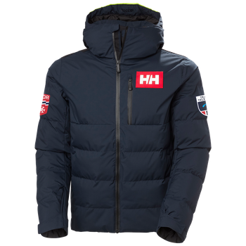 Kurtka narciarska Helly Hansen Kvitfjell Race Puffy Jacket Navy NSF Replica - 2024/25