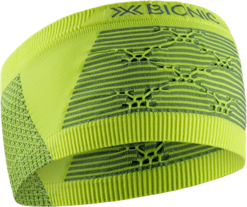 Opaska na głowę X-bionic Headband HI Vis Yellow/Grey - 2024/25