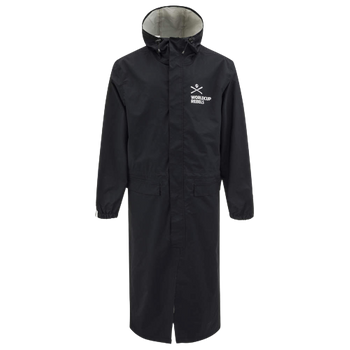 Płaszcz trenerski HEAD Race Rain Coat Black Junior - 2024/25