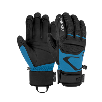 Rękawice Reusch Pro RC Black/Brilliant Blue - 2024/25