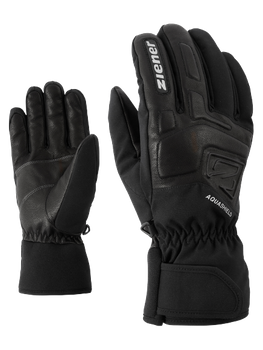 Rękawice Ziener Glyxus AS(R) Glove Ski Alpine Black - 2024/25