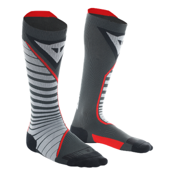 Skarpety narciarskie Dainese Thermo Long Socks Black/Red - 2024/25