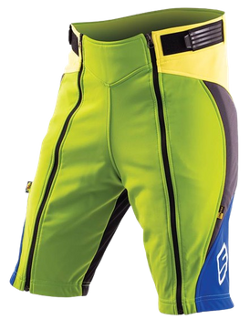 Spodenki na gumę ENERGIAPURA New Workout Green/Yellow/Blue Junior