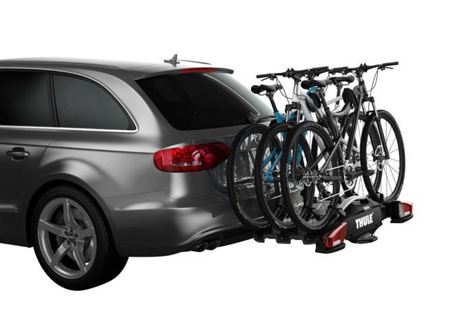 Bagażnik rowerowy montowany na haku Thule Velocompact 3bike 13 Pin Aluminum/Black