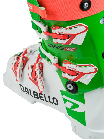 Buty narciarskie Dalbello DRS WC XS White/Green Race - 2024/25