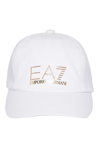 Czapka Emporio Armani Woman Classic Hat White