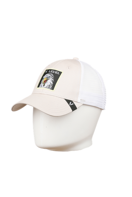 Czapka z daszkiem Level Cap Mesh Eagle White - 2023/24