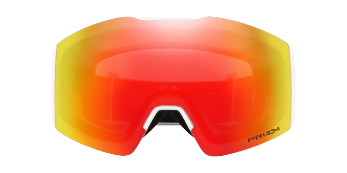 Gogle Oakley Fall Line M Matte White Prizm Snow Torch Iridium - 2024/25