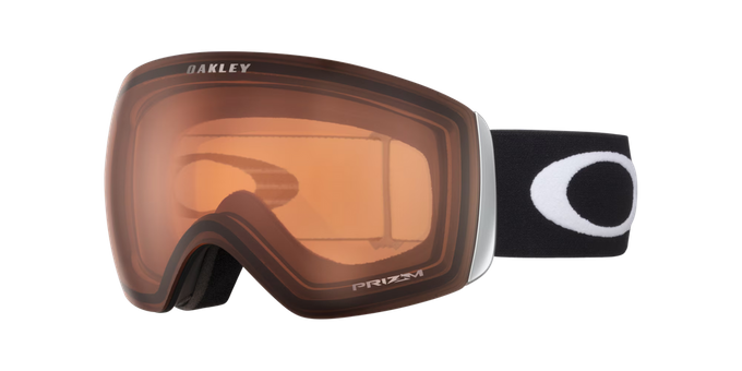 Gogle Oakley Flight Deck L Matte Black Prizm Snow Persimmon - 2024/25