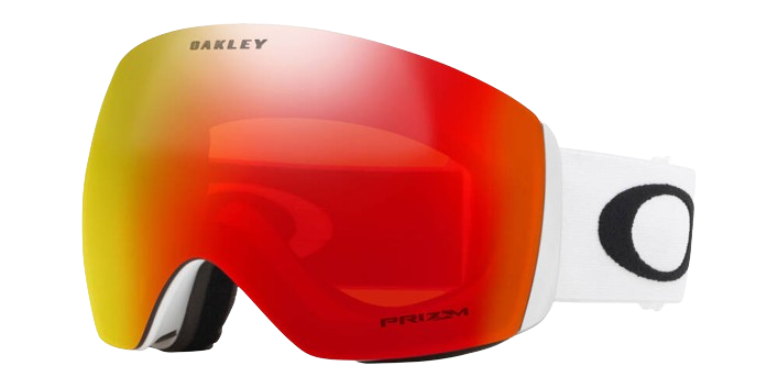 Gogle Oakley Flight Deck L Matte White Prizm Snow Torch Iridium - 2024/25