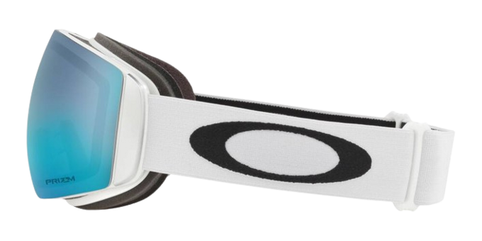 Gogle Oakley Flight Deck M Matte White Prizm Snow Sapphire Irid - 2024/25