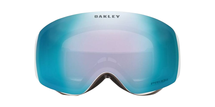 Gogle Oakley Flight Deck M Matte White Prizm Snow Sapphire Irid - 2024/25