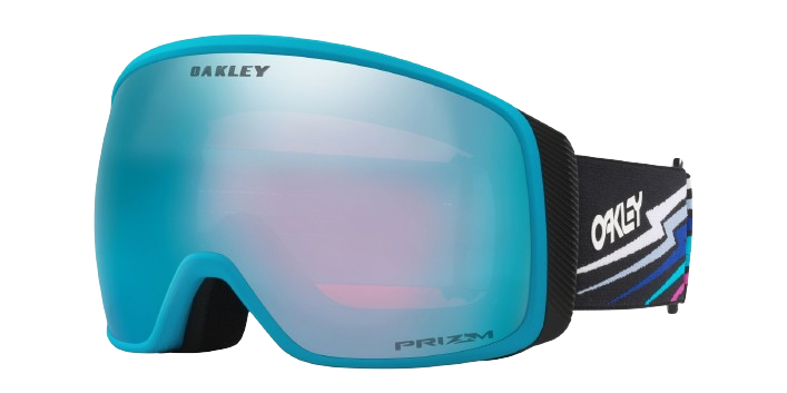 Gogle Oakley Flight Tracker L Black Bolt Prizm Snow Sapphire Iridium - 2024/25