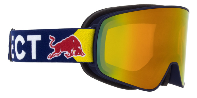 Gogle Red Bull Spect Rush Blue/Orange & Red Mirror - 2023/24