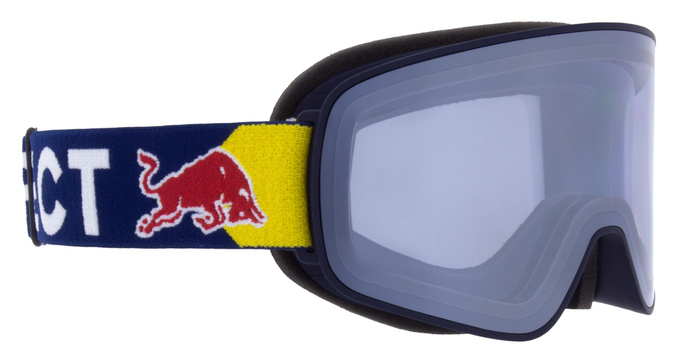 Gogle Red Bull Spect Rush Blue/Smoke & Silver Mirror - 2023/24