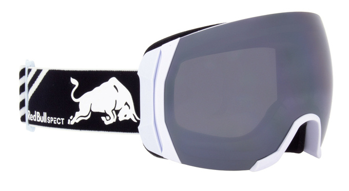 Gogle Red Bull Spect Sight White/Smoke & Silver Mirror - 2023/24