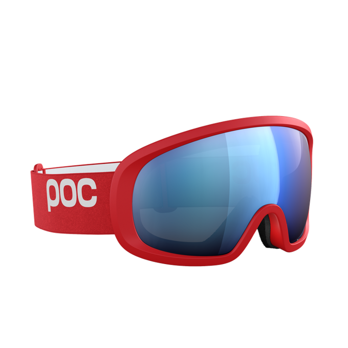 Gogle narciarskie POC Fovea Mid Prismane Red/Partly Sunny Blue - 2024/25