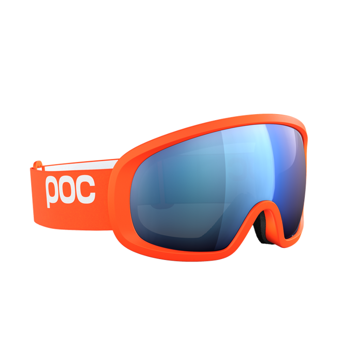 Gogle narciarskie POC Fovea Mid Zink Orange/Partly Sunny Blue - 2024/25