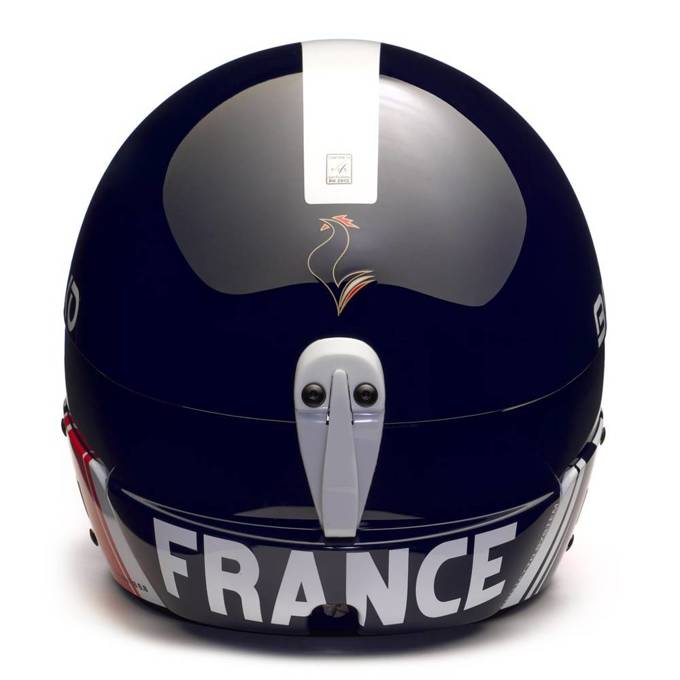 Kask BRIKO Vulcano FIS 6.8 France Shiny Tangaroa Blue/White - 2022/23