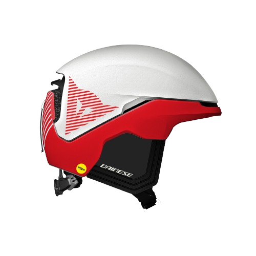 Kask DAINESE Nucleo Mips Lily White/Racing Red - 2024/25