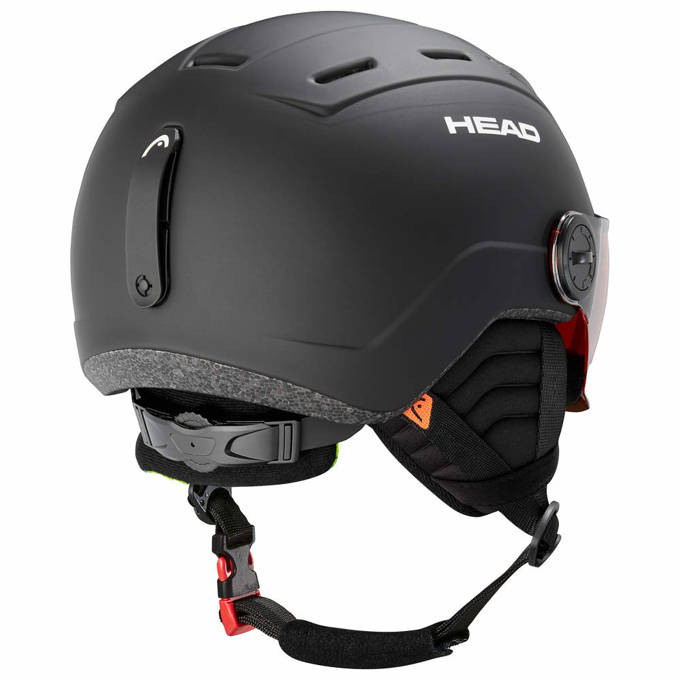 Kask HEAD Mojo Visor Black - 2024/25