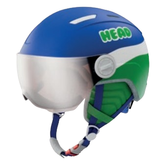 Kask HEAD Mojo Visor Blue/Green - 2024/25