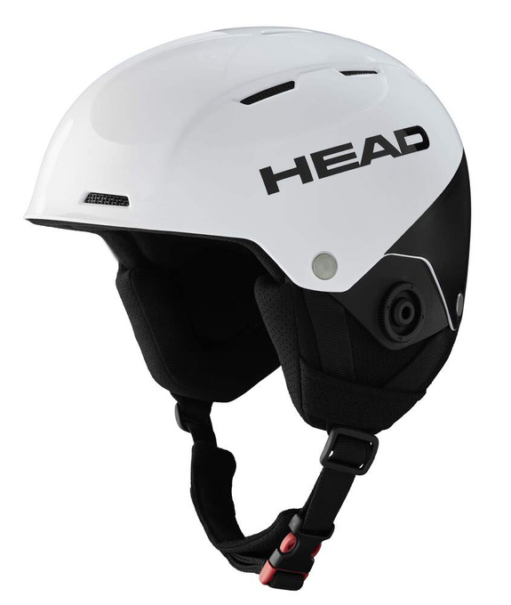 Kask HEAD Team SL White/Black + Garda slalomowa - 2024/25