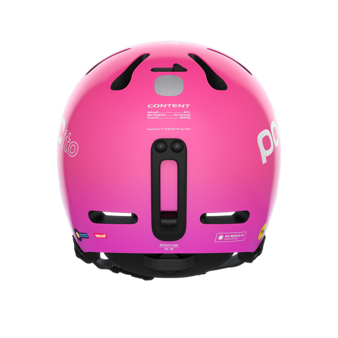 Kask POC Pocito Fornix Mips Fluorescent Pink - 2024/25