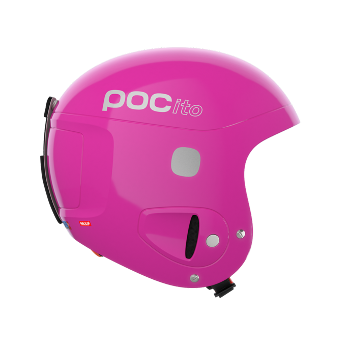 Kask POC Pocito Skull Fluorescent Pink - 2024/25