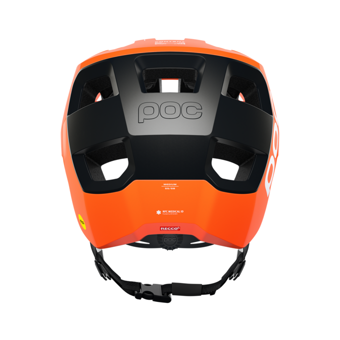 Kask Rowerowy POC Kortal Race MIPS Fluorescent Orange AVIP/Uranium Black Matt - 2024