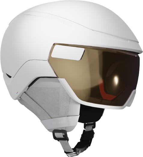 Kask narciarski Atomic Revent GT AMID Visor HD PHOTO White Heather - 2024/25