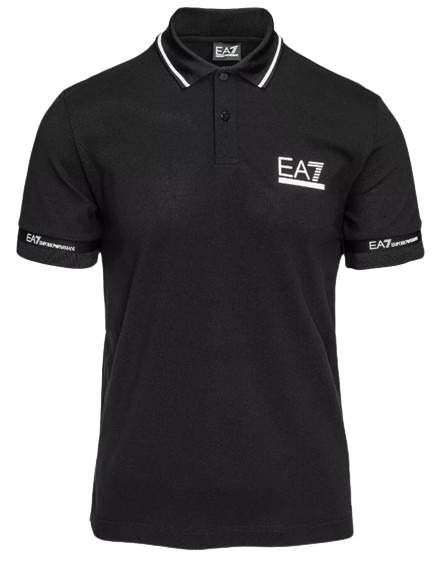 Koszulka Emporio Armani Man Jersey Polo Black