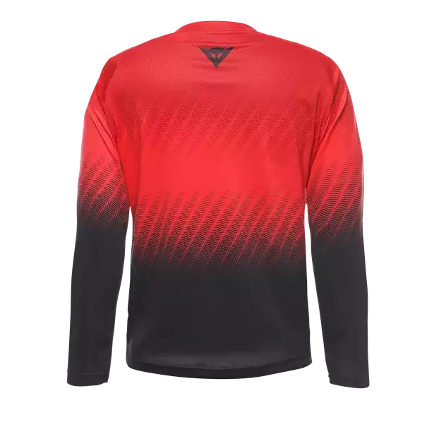 Koszulka Rowerowa Dainese Scarabeo Jersey LS High-Risk-Red/Black - 2023