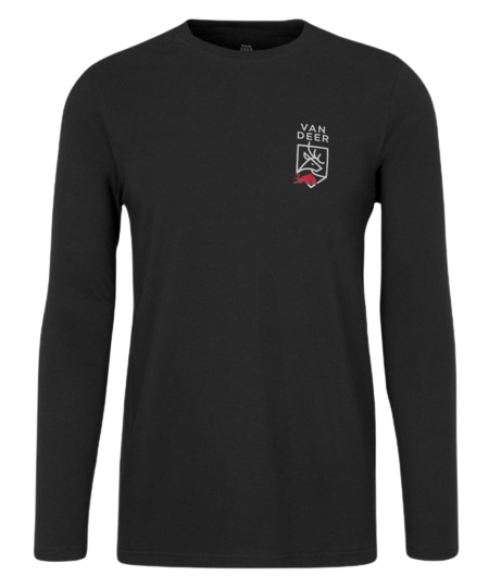 Koszulka Van Deer Crew Longsleeve Black - 2024/25