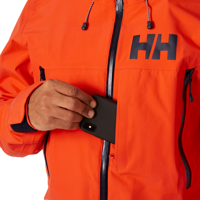 Kurtka narciarska Helly Hansen Sogn Shell 2.0 Jacket Cherry Tomato - 2024/25 